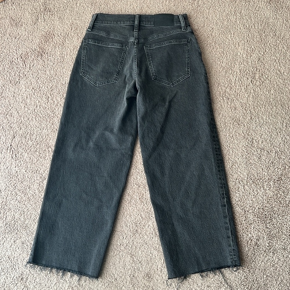 Madewell The Petite Perfect Vintage Wide-Leg Crop Jean Benley Wash - Picture 6 of 12